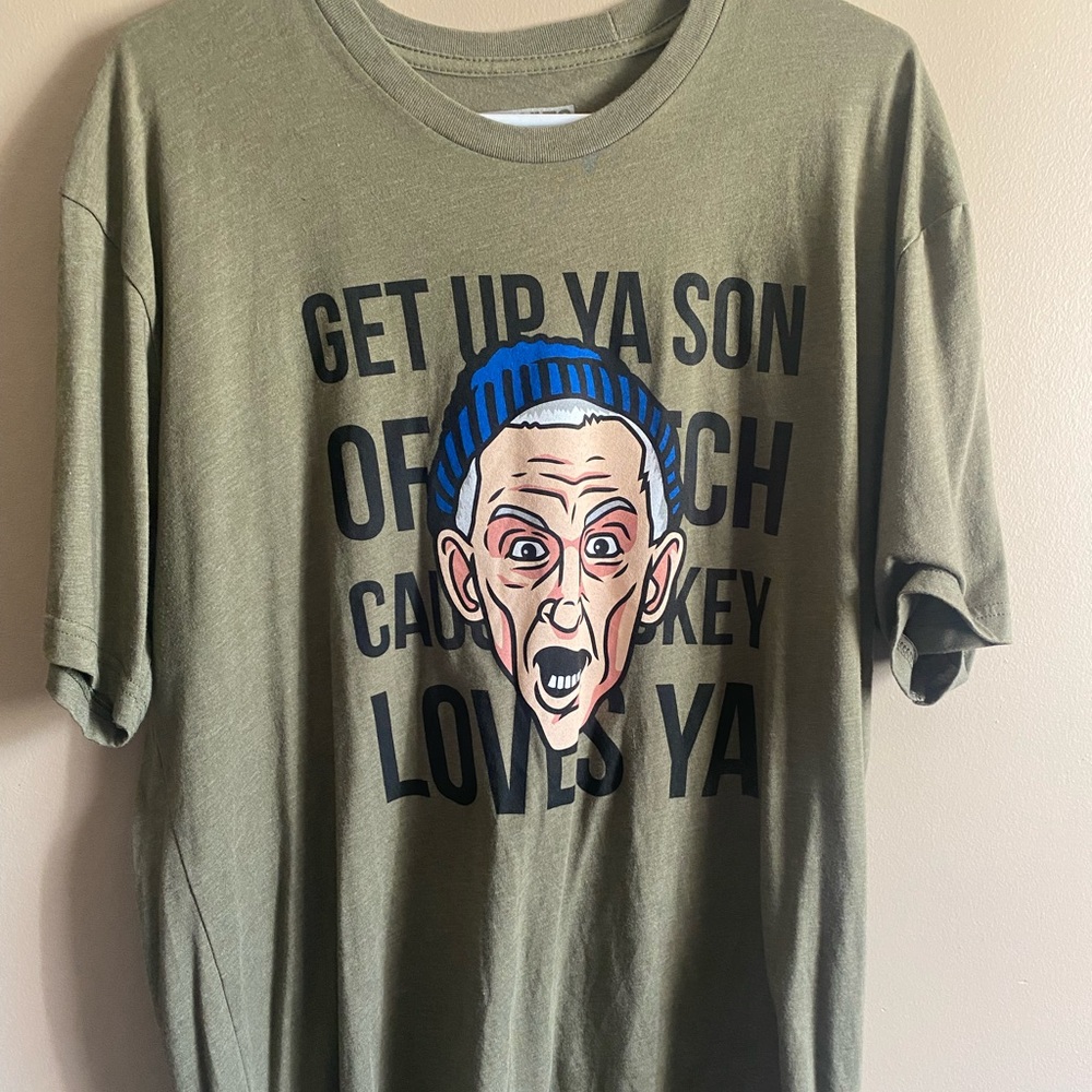 RSVLTS Rocky Mickey Olive Tshirt Xl